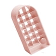 thumbnail image 2 of 18 espacios lápiz labial de almacenamiento rack Castillo moldeo a prueba de polvo ABS lápiz labial organizador para maquillaje cosméticos rosa, 2 of 5