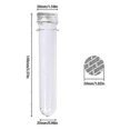 thumbnail image 3 of 30 PCS 40ML Plastic Test Tubes with Screw Caps Reusable Transparent Container Tubes Transparent Tes, 3 of 5