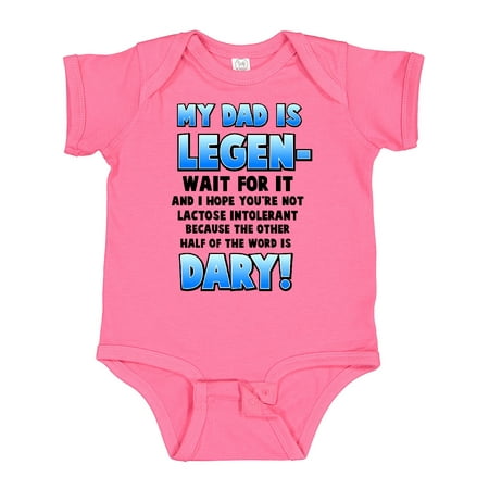 

Inktastic Legendary Dad Gift Baby Boy or Baby Girl Bodysuit