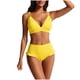 thumbnail image 2 of Tankini de moda para mujer, color sólido con cojín en el pecho y sin soporte de acero, traje de baño holgado con cordón dividido, traje de baño de dos piezas para mujer, trajes de baño tankini para mu, 2 of 6