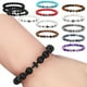 thumbnail image 5 of Qarigey Hombres Pulseras de cuentas de piedra natural Joyería resistente al desgaste Brazaletes de cuerda elástica de tigre de moda Fiesta Ropa, zapatos y accesorios Miscelánea Tipo 4, 5 of 6