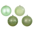 thumbnail image 1 of Vickerman N590854A Celadon 4 Finish Assorted Ball Ornament, 3 in. - 16 per Box, 1 of 1