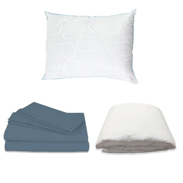 Sábanas Individual Protector de colchón Almohada Osos Spring Air Soft Sensation