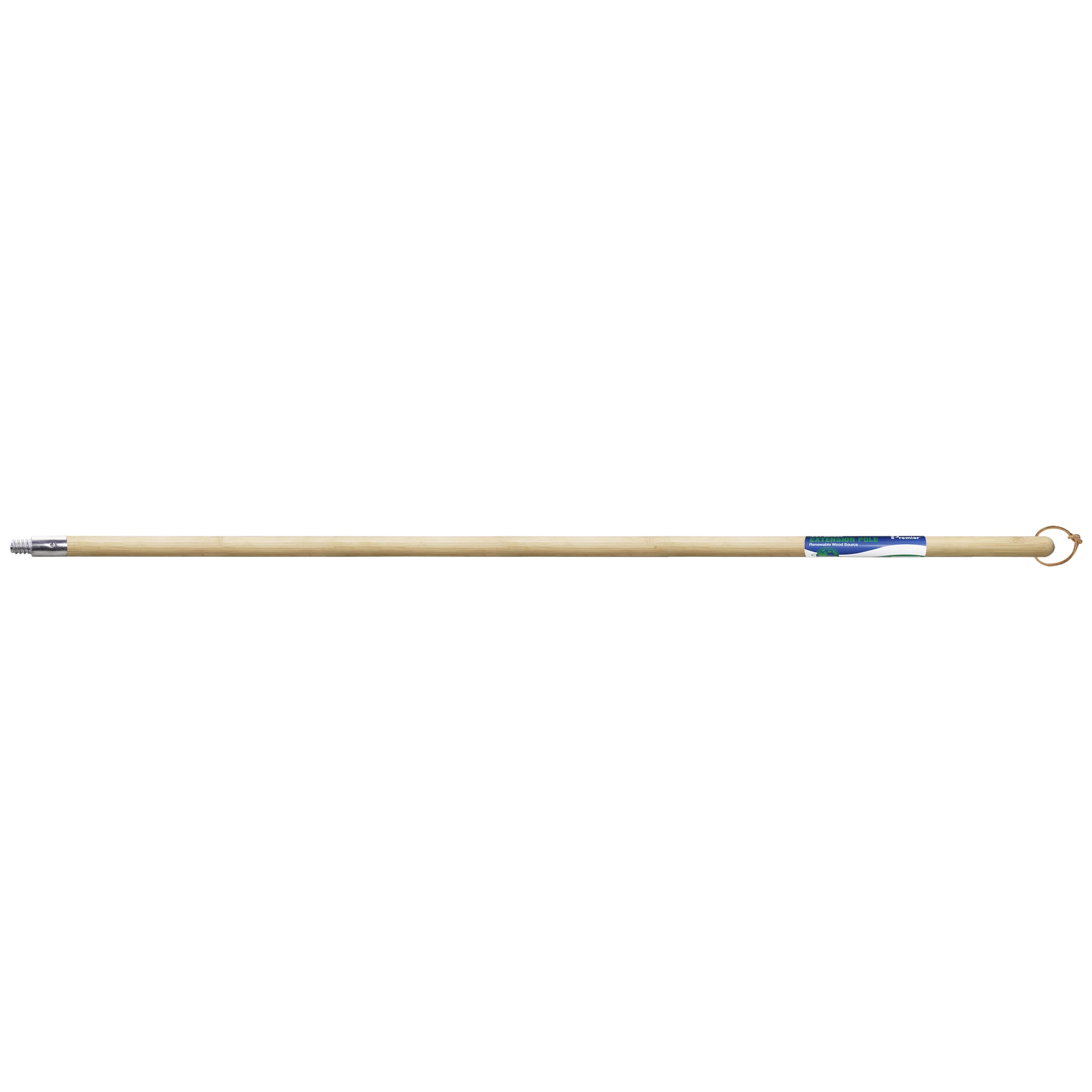 Premier Paint Roller 4' Bamboo Extension Pole with Threaded Metal Tip