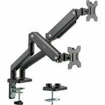 Rocstor Y10N012B1 Dual Ergonomic Monitor Arm C-Clamp & Grommet Mount