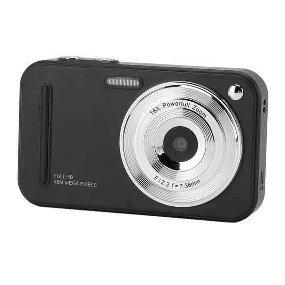 Cámara de Zoom Digital de 16x, Tipo C Cámara de 1080p Cámara digital de 2.4 Pulgadas Tft Auto Focus para Viajar
