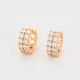 thumbnail image 3 of Hermosas Arracadas Con Brillantes Cristales Oro 18K Laminado dorado Unitalla, 3 of 7