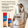 thumbnail image 3 of Floor Restorer & Polish for Wood, Laminate & Vinyl, 3.4oz Revitalizer for Scratches & Dull Floors, Protective Shine for High-Traffic Areas, 3 of 6