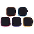 thumbnail image 4 of BRIGHTFUFU Caja de almacenamiento para auriculares Mini EVA de colores surtidos, estuche portátil de viaje, auriculares, auriculares, bolsa para cable USB (naranja), 4 of 7