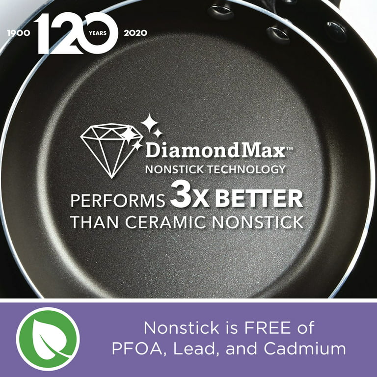 Farberware DiamondMax Nonstick Jumbo 6-Quart Cooker Black