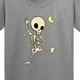 thumbnail image 4 of Inktastic Cute Dancing Skeleton Youth T-Shirt, 4 of 5