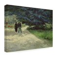 thumbnail image 4 of Trademark Art "Couple in the Park Arles 1888" Canvas Art by Vincent van Gogh, 4 of 4
