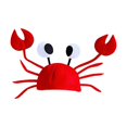thumbnail image 2 of CUIYUAN 3D Soft Plush Hat Adjustable Seafood Themed Headwear for Beach Parties and Festivals Headpiece For Party Cosplay, 2 of 4