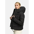 thumbnail image 2 of Marikoo Women's Quilted Winter Jacket with Hood Yukanii XVI, Sizes S-3XL, 2 of 10