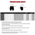 thumbnail image 3 of Tignapoo Upgraded Cycling Shorts with Padded Liner - Orange/Black, Size XL, EU Sizing, 3 of 6