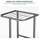 thumbnail image 4 of Soporte para Plantas, Estante para Plantas de 3 Niveles, Mueble para Plantas, Soporte para Macetas Interior y Exterior, Estante para Macetas Metal, Muebles de Jardin. (Negro), 4 of 4