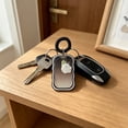 thumbnail image 3 of Wave Card Holder with Stretchable Coil Strap Clear Id Badge Holder for Students Cute Card Protector Keychain Lanyard Badge Reel University Office Daily Commute Outing Lightweight Compact, 3 of 6