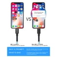 thumbnail image 3 of Clambo iPhone Chargers Apple MFi Certified 6.6' Feet Lightning to USB Charger Charging Cables Cords for iPhones - Black, 3 of 6