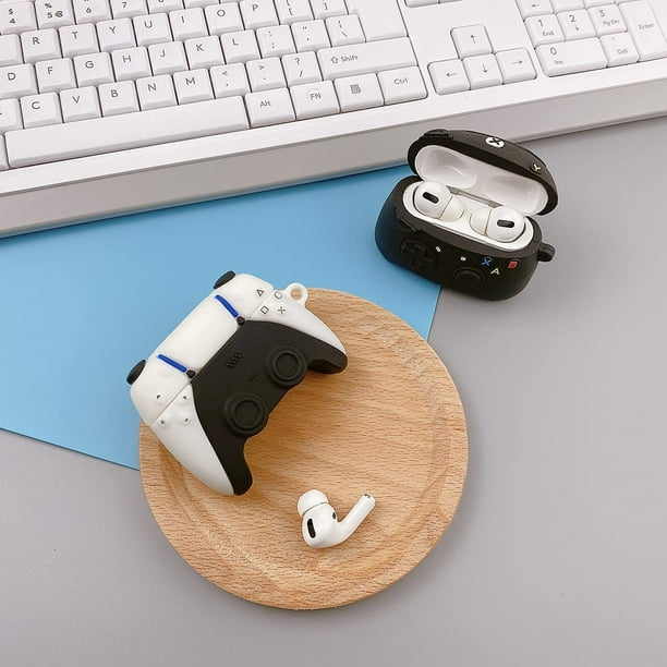 2Pack Game Controller Airpods Pro Case for AirPods 3 3D Cute Fashion Cool Design Airpods Pro Cover Unique Stylish Funny Protective Skin