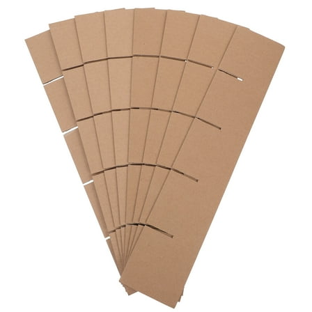 Niceauty 8Pcs Adjustable Cardboard Dividers for Drawer and Moving Boxes with Easy Assembly Design