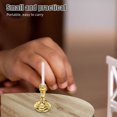 thumbnail image 4 of 2pcs Muñeca Casa Candlesticks Escena de Navidad Props Dinning Table Decoraciones, 4 of 6