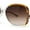 Clear Tortoise Brown, variant on Womens Classic 90s Butterfly Diva Plastic Sunglasses Clear Grey Tort Smoke