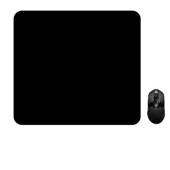 GJX Micro-Woven Cloth,Rubber,Fabric Heavy Mouse Pad,Mouse Pads for Desk,Mouse Pad Gaming,Black