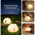 thumbnail image 5 of Baby Night Light, Lamb Children's Night Light USB Rechargeable Silicone Bedside Lamp with Timer Function Kawaii Silicone Baby Night Lamp for Baby Nurs, 5 of 5