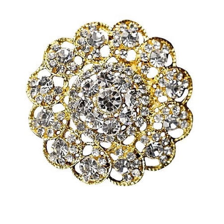 Le Prise Rhinestone Brooch