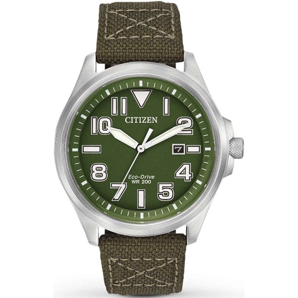 citizen eco drive nylon