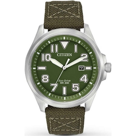 Citizen Eco-Drive Military Nylon Men's Watch, AW1410-16X