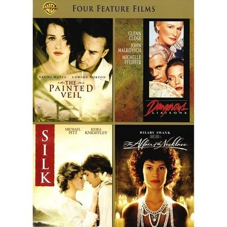 4 Film Favorites: Epic Romances - Dangerous Liaisons / The Painted Veil / Silk / The Affair Of The Necklace (Widescreen)