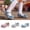 Blue, variant on Miaoju Girls Shoes Bowknot Flat Sequins Flats Children Dance Shoes Low Heel Wedding Party and Birthday Shoe