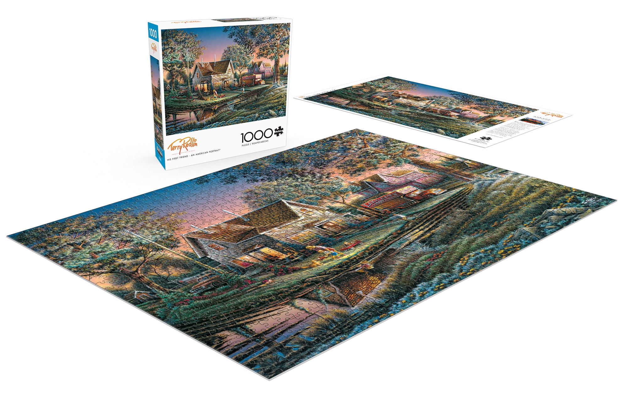 Buffalo Games 1000-Piece Terry Redlin His First Friend - An American Portrait Jigsaw Puzzle
