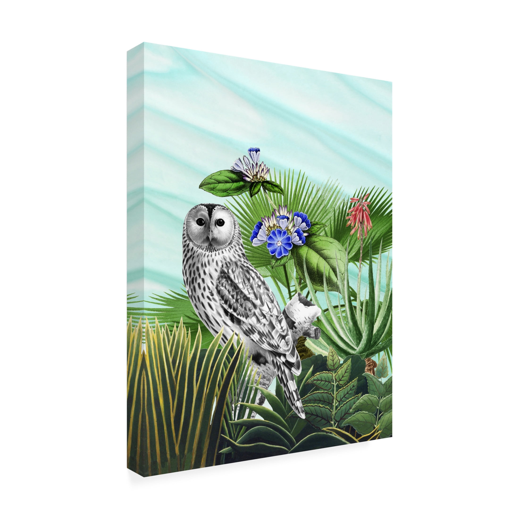 Trademark Fine Art Melissa Wang  Tropical Wave II Canvas Wall Art