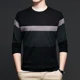 thumbnail image 3 of Polos de otoño coreanos para hombre, jersey de rayas de manga larga, moda Harajuku, talla elegante, tendencias S 2024, sudaderas divertidas XL para hombre, 3 of 5