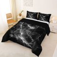 thumbnail image 2 of Homewish Lightning Flash Full Size Comforter Sets,Abstract Modern Bedding Comforter Set,Black,Black Reversible,3-Piece,1 Comforter and 2 Pillowcases, 2 of 7