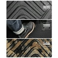 thumbnail image 2 of Uposao Set of 4 Floor Mats Black TPE Rubber Liner Compatible for 2016-2022 Honda Pilot 8 Passenger, 2 of 10