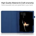 thumbnail image 4 of EpicGadget Case for Microsoft Surface Pro 7/ Surface Pro 7 Plus/ Surface Pro 6/ Surface Pro 5/ Surface Pro 4/ Surface Pro 3 Tablets Case Lightweight Slim PU Leather Stand Folio Cover (Navy Blue), 4 of 5
