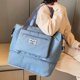 thumbnail image 4 of Oxford Duffel Bag Bolsa de entrenamiento de fitness plegable multifunción para mujer (azul) Ndcxsfigh Para Estrenar, 4 of 7
