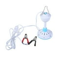 thumbnail image 3 of Yammee 12V Portable Ceiling Fan 20inch Mini Hanging Ceiling Fan Camping Tent Fan with Switches for Outdoor Gazebos Ceiling Fan, 3 of 17