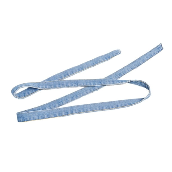 lanema Self Tied Denims Waist Belt for Wind Coat Women Men Universal Waiststrap Decor