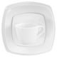 thumbnail image 4 of Vajilla de Porcelana Crown Baccara 20 piezas para 4 personas CUADRATA Clásica, 4 of 6