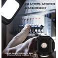 thumbnail image 1 of Mini Torch Key Flashlight Pocket Light Convenience Outdoor Fishing Tackle Hiking Equipment Accessories Lighting Device Multifunctional Craftsmanship LED Torches, 1 of 9