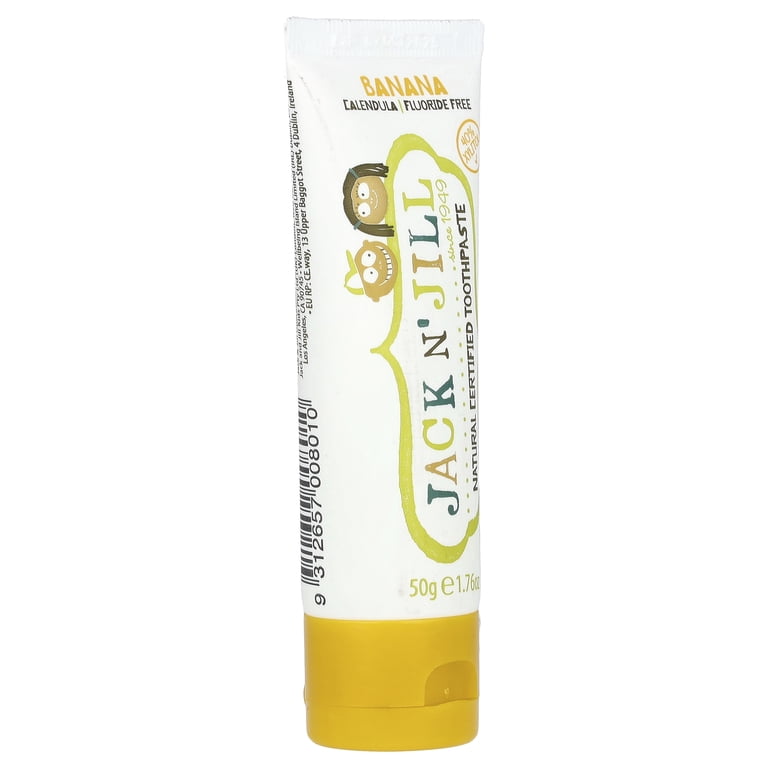 Jack N‚Äô Jill, Kids & Baby Toothpaste, 1.76 oz, Banana Flavor