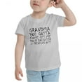 thumbnail image 3 of Grandma You Gotta Come Get Me Your Daughter Is Freaking Out Cute Toddler T Shirts for Boys Girls (Gray, 3T), 3 of 5