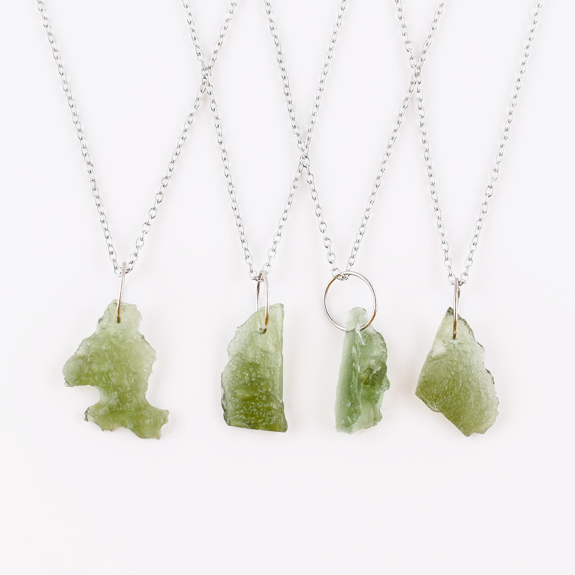 Dainty 2024 moldavite necklace
