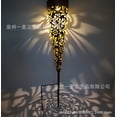 thumbnail image 6 of Solar Powered Ground Stake Light with Rose Projection Pattern, LED Outdoor Garden Decor, Decorative Metal Lighting for Yard, Patio, Lawn &, 6 of 7