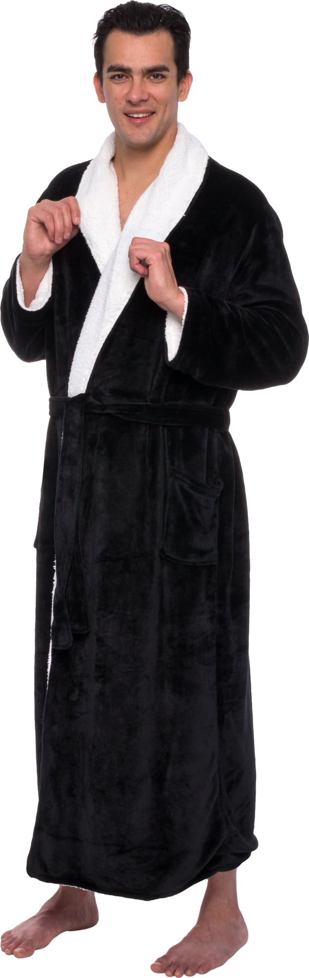 Ross Michaels Ross Michaels Mens Sherpa Lined Big and Tall Luxury