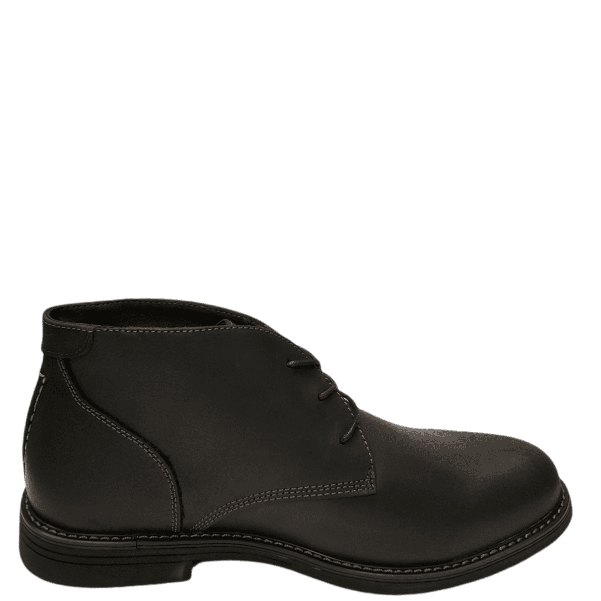 Nunn Bush Men’s 13‎ Black Leather Lancaster Plain Toe Chukka Boots Lace Up Nunn Bush Lancaster Mens Size 13 Black Outdoor Leather Plain  main image 3